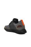 Grey Mens Ankle Elastic Sneakers 330 M
