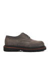Gray Nubuck Genuine Leather Mens Classic Shoes Premium 2130 M