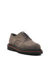 Gray Nubuck Genuine Leather Mens Classic Shoes Premium 2130 M
