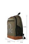 Khaki Unisex School Bag 13062
