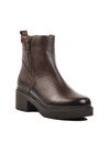 Brown Genuine Leather Womens Boots 2454601K Z