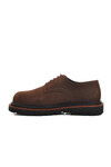 Brown Nubuck Genuine Leather Mens Classic Shoes Premium 2130 M