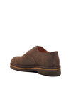 Brown Nubuck Genuine Leather Mens Classic Shoes Premium 2875 M