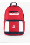 Red-White Unisex Backpack 04287