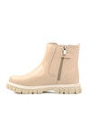 Cream Fleece Girls Boots 1788 F