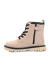 Cream Fleece Girls Boots 1791 F