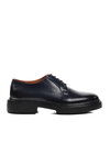 Navy Blue Pale Genuine Leather Mens Classic Shoes Premium 160 M