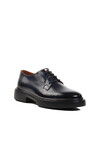 Navy Blue Pale Genuine Leather Mens Classic Shoes Premium 160 M