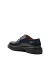 Navy Blue Pale Genuine Leather Mens Classic Shoes Premium 160 M