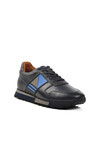 Navy Blue Floater Genuine Leather Mens Casual Shoes Premium 130 M