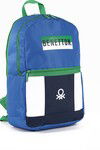 Blue-White Unisex Backpack 04275