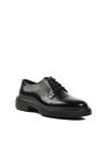 Black Open Genuine Leather Mens Classic Shoes Premium 160 M