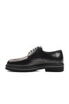 Black Open Genuine Leather Mens Classic Shoes Premium 2873 M