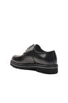 Black Open Genuine Leather Mens Classic Shoes Premium 2873 M