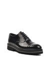 Black Open Genuine Leather Mens Classic Shoes Premium 2874 M