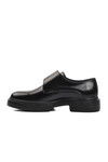 Black Open Genuine Leather Mens Casual Shoes Premium 137 M