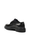 Black Open Genuine Leather Mens Casual Shoes Premium 137 M