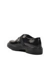 Black Open Genuine Leather Mens Classic Shoes Premium 138 M