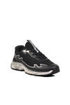 Black and White Mesh Lightweight Mens Sneakers PCI-11054 M