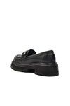 Black Skin Womens Casual Shoes 572381 Z