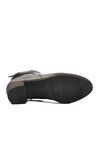 Black Unisex Velcro Furry Kids Boots 1831 F