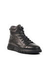 Black Genuine Leather Mens Boots 4K1238-510 M