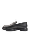 Black Genuine Leather Mens Classic Shoes Br-47004 M