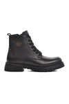 Black Floter Genuine Leather Mens Boots 240027 M