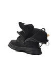 Black Polar Fleece Girls Boots Perla F