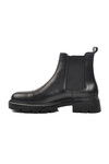 Black Genuine Leather Mens Chelsea Boots Premium 1158 M