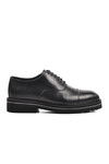 Black Genuine Leather Mens Classic Shoes Premium 2874 M