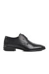 Black Genuine Leather Mens Classic Shoes 70228 M