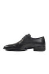 Black Genuine Leather Mens Classic Shoes 70228 M