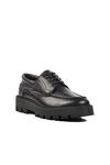 Black Genuine Leather Mens Casual Shoes Premium 4008 M