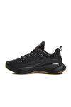 Black Genuine Leather Mens Sneakers 152-20043 M