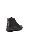 Black Genuine Leather Womens Boots 7119 Z