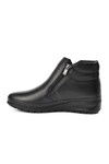 Black Genuine Leather Womens Boots 8200 Z