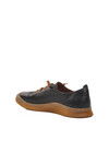 Black Genuine Leather Womens Casual Shoes 2413504Y Z