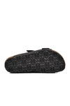Black Cork Sole Womens Slippers PC-6958 Z