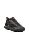 Black Red Light Flexible Mesh Mens Sneakers 2036 M