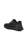 Black Nubuck Genuine Leather Mens Casual Shoes 241548 M