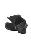 Black Nubuck Genuine Leather Womens Boots 670 Z