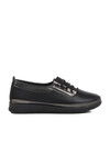 Black-Silver Womens Casual Shoes 034 Z