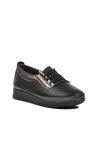 Black-Silver Womens Casual Shoes 034 Z