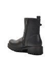 Black Zippered Womens Boots 23010 Z
