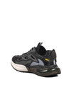 Black Lightweight Air Sole Mens Sports Shoes 24K527-1 M