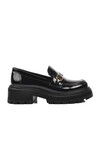 Black Patent Leather Womens Casual Shoes 305 Z