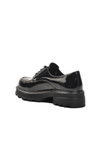 Black Patent Leather Womens Casual Shoes 7451 Z