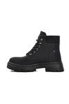 Black Lace-Up Womens Boots FO223 G