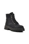 Black Lace-Up Womens Boots FO223 G